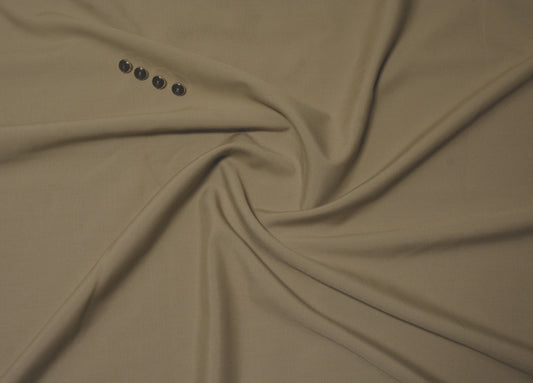 Soft Sand Beige – Premium Wash & Wear Fabric for Men