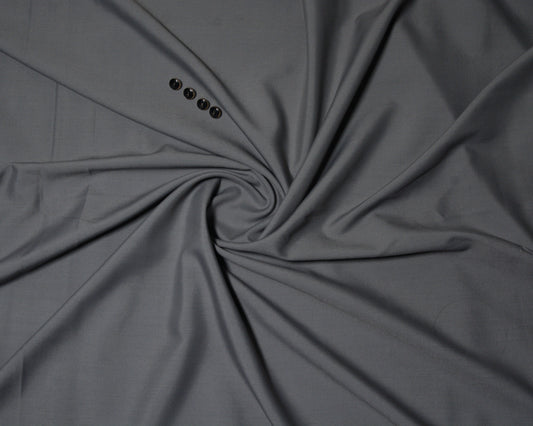 Elegant Gray – Premium Wash & Wear Fabric for Men