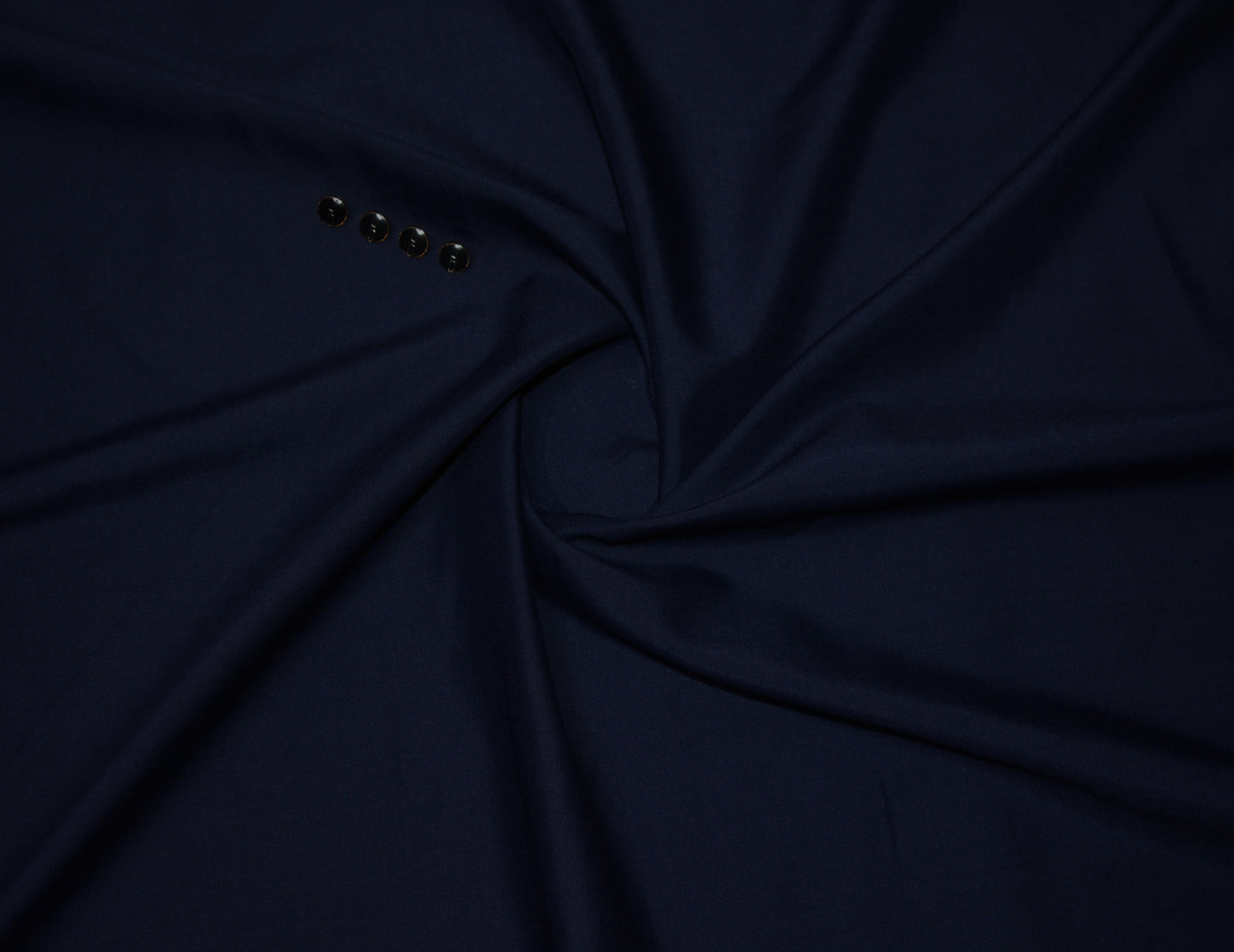 Elegant Navy Blue – Premium Wash & Wear Fabric for Men